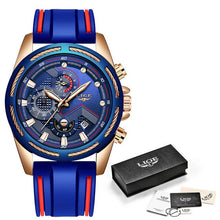 Load image into Gallery viewer, LIGE 2020 New Fashion Mens Watches with Stainless Steel - Blue Mine Edition - wisch watch
