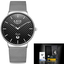 Load image into Gallery viewer, LIGE 2020 New Fashion Mens Watches with Stainless Steel - Golfit Edition - wisch watch
