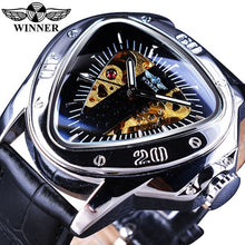 Load image into Gallery viewer, WiSCH 2020 New Fashion Mens Watches with leather belt - Triangle Edition - wisch watch