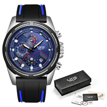 Load image into Gallery viewer, LIGE 2020 New Fashion Mens Watches with Stainless Steel - Blue Mine Edition - wisch watch
