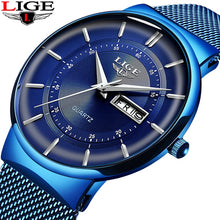 Load image into Gallery viewer, LIGE 2020 New Fashion Mens Watches with Stainless Steel - Vity&#39;s Edition - wisch watch
