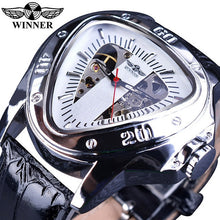 Load image into Gallery viewer, WiSCH 2020 New Fashion Mens Watches with leather belt - Triangle Edition - wisch watch
