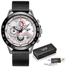 Load image into Gallery viewer, LIGE 2020 New Fashion Mens Watches with Stainless Steel - Caven&#39;s Edition - wisch watch
